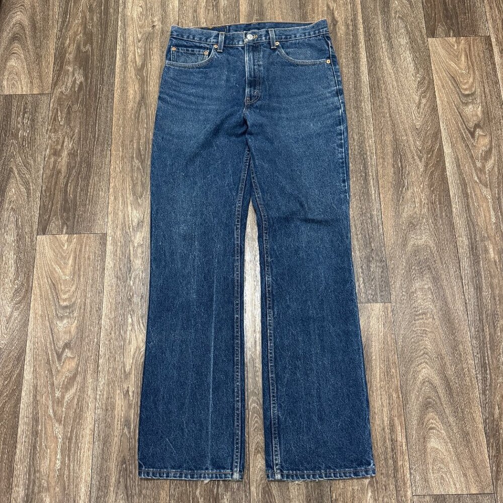 Vintage Levis 517 Jeans Men's 34x34 Blue Boot Cut Made in USA Denim Cowboy 2000
